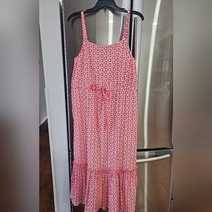 Cremieux Teired Eyelet Maxi Sundress
